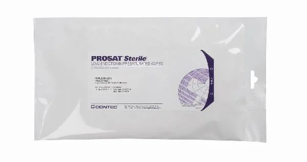Contec PROSAT Sterile Polynit Heatseal LE Wipes